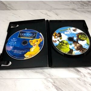 Used Lot Of 2 Kids Family Movies DVD (without Case)